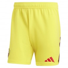 2023-24 AS Roma Mens Yelllow Goalkeeper Shorts